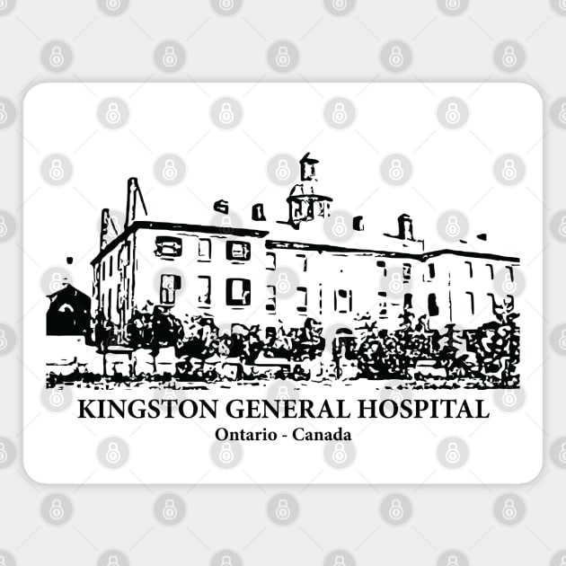 Kingston General Hospital - Ontario Magnet by Lakeric